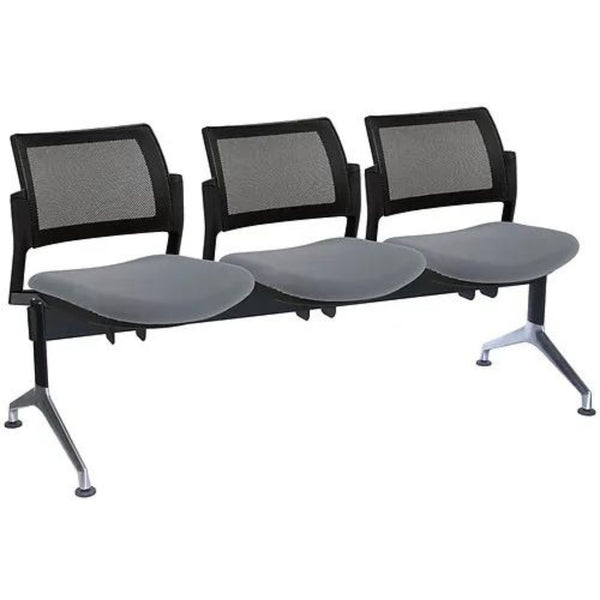 Banqueta Dream Respaldo Malla para sala de espera moderna