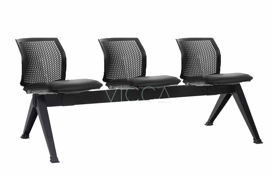Banqueta Logan mixta para sala de espera y recepción