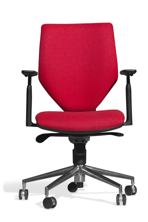 Silla Ejecutiva Italiana Cozy Tapizada con Respaldo Alto