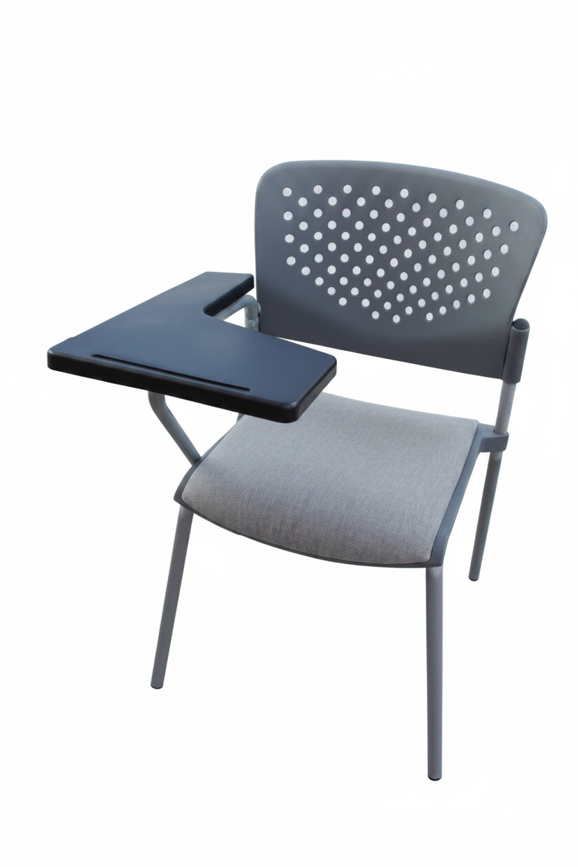 Silla Universitaria Alice Mixta con Paleta y Asiento Tapizado