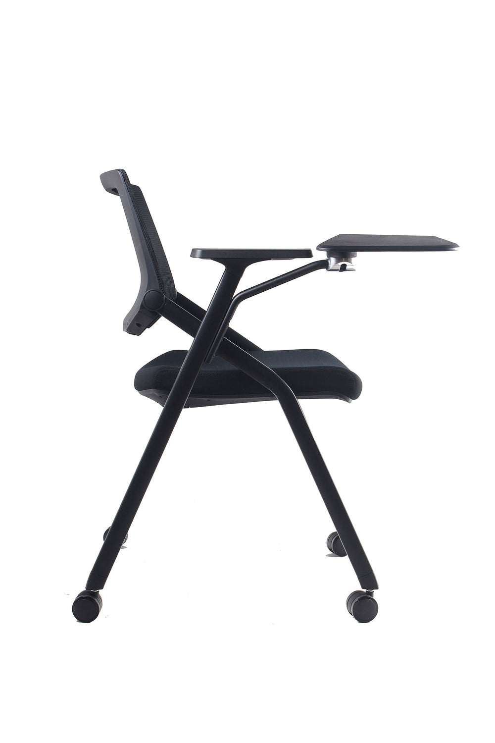 Silla Universitaria Elba con Paleta Antipánico y Malla y ruedas