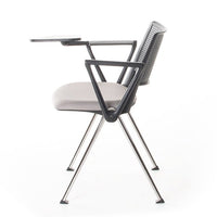 Silla Universitaria Iso Revolution paleta izquierda vista lateral