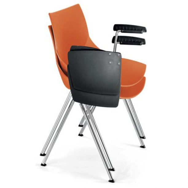Silla Universitaria Shell Apilable con Paleta Antipánico