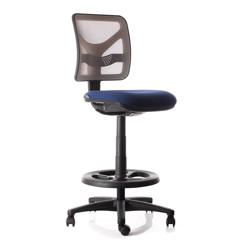 Silla cajero Y10 con respaldo de malla apoyo lumbar regulable vicca