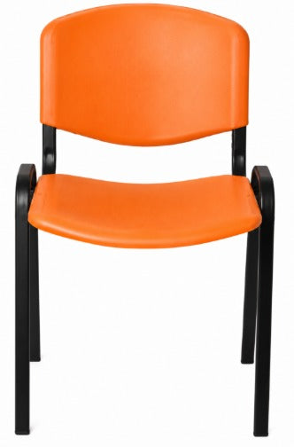 Silla para Casino Nova Iso italiana de polipropileno, vista ambientada