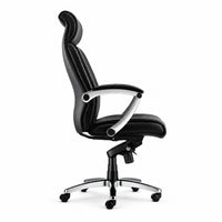 Silla de directorio Noa reclinable con apoyacabeza, vista lateral