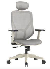 Silla de Escritorio Oxford Gris con Brazos Regulables