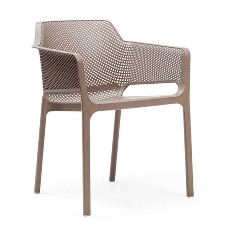 Silla de Terraza Net Nardi Tortora con Brazos