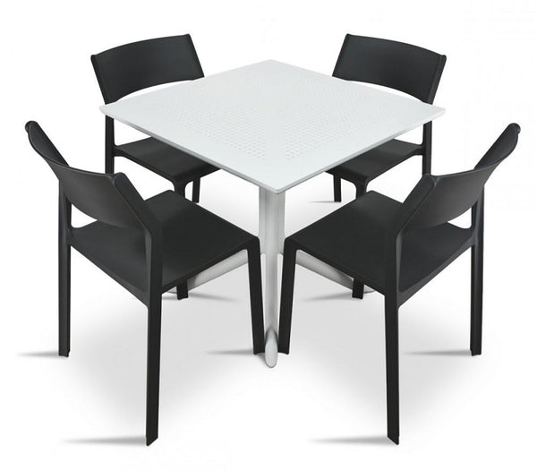 Silla Trill Bistrot Nardi Grafito para restaurante