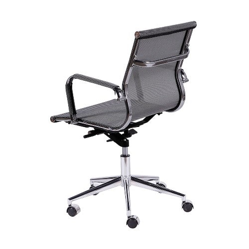 Silla para Reuniones de Oficina Carson Baja Gris