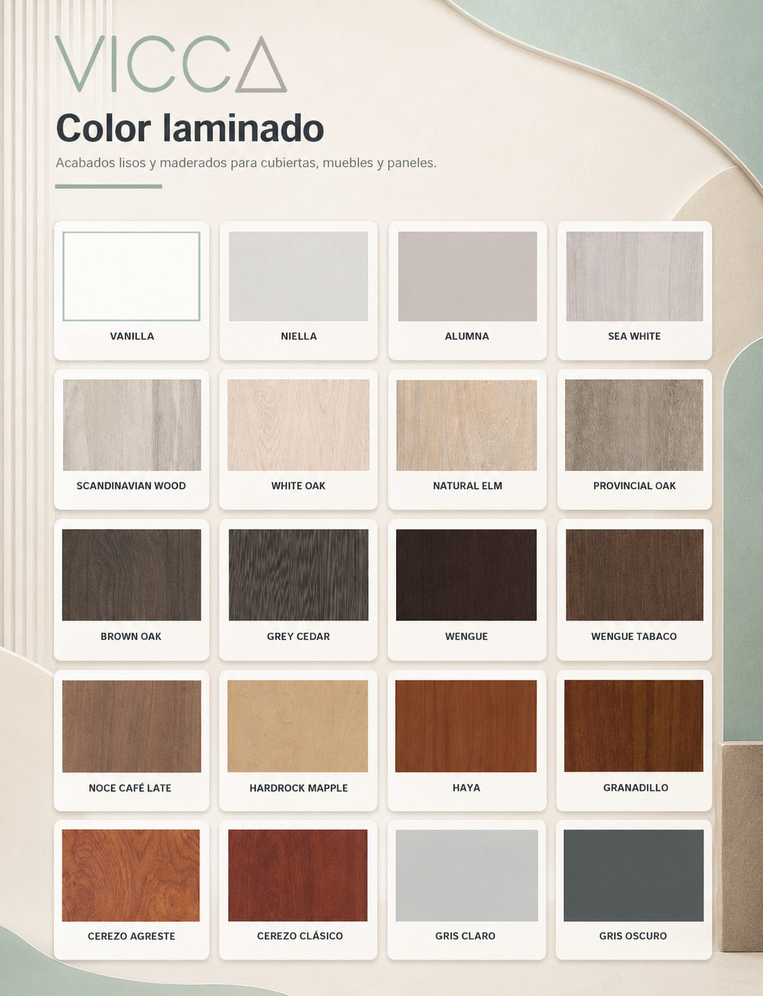 Estación de trabajo bench para 6 puestos con base cerrada vicca