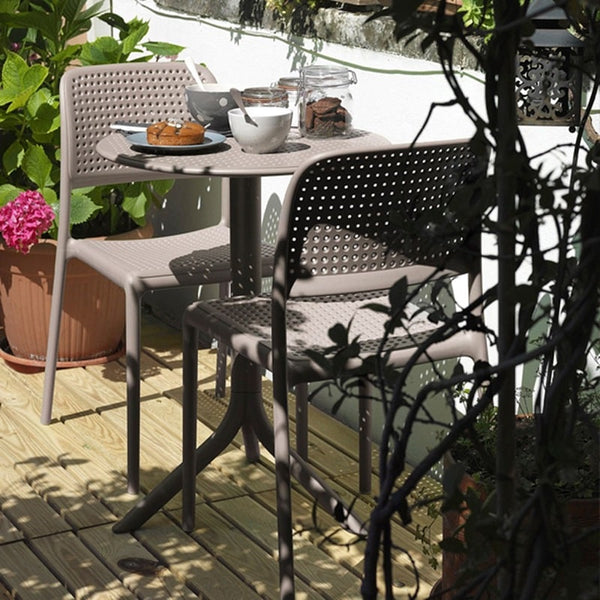 Silla de terraza Bora Bistrot Nardi tortora | VICCA