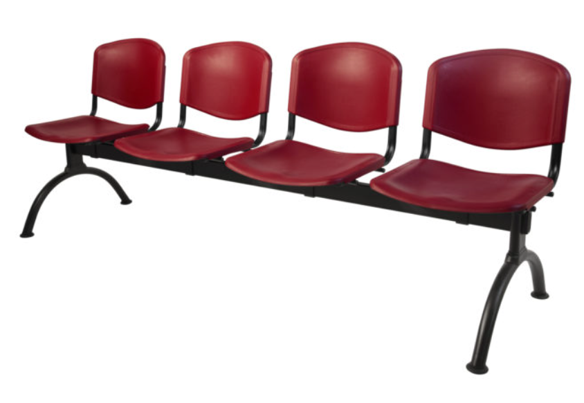 Banqueta de espera Iso polipropileno Vicca