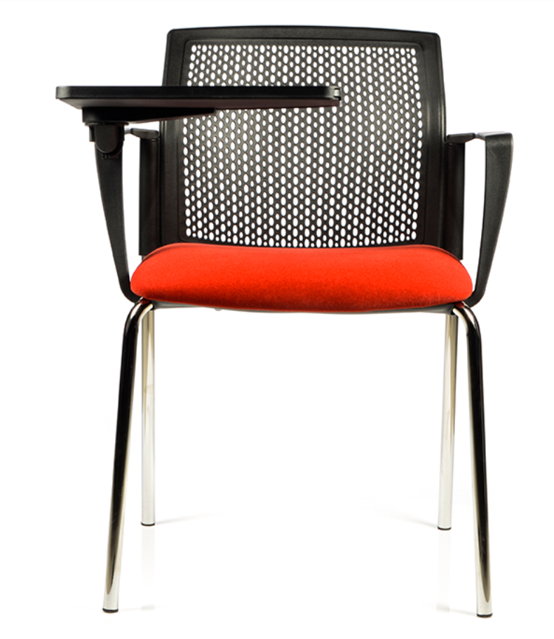 Silla Logan Universitaria Respaldo Polipropileno Asiento Tapizado