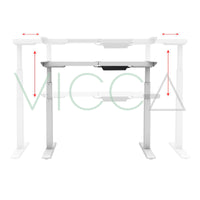 Estructura del escritorio Mapi Smart eléctrico con columnas regulables