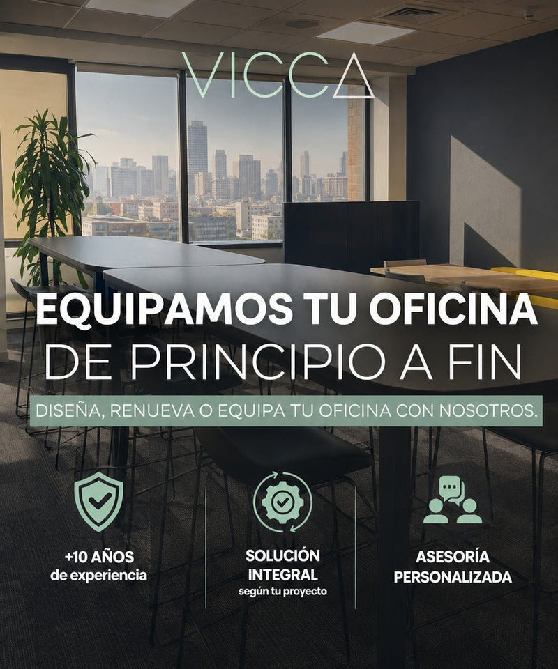 Habilitación y remodelación de oficinas VICCA Chile en móvil