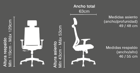 medidas silla-ergonomica-oficina-goya vicca