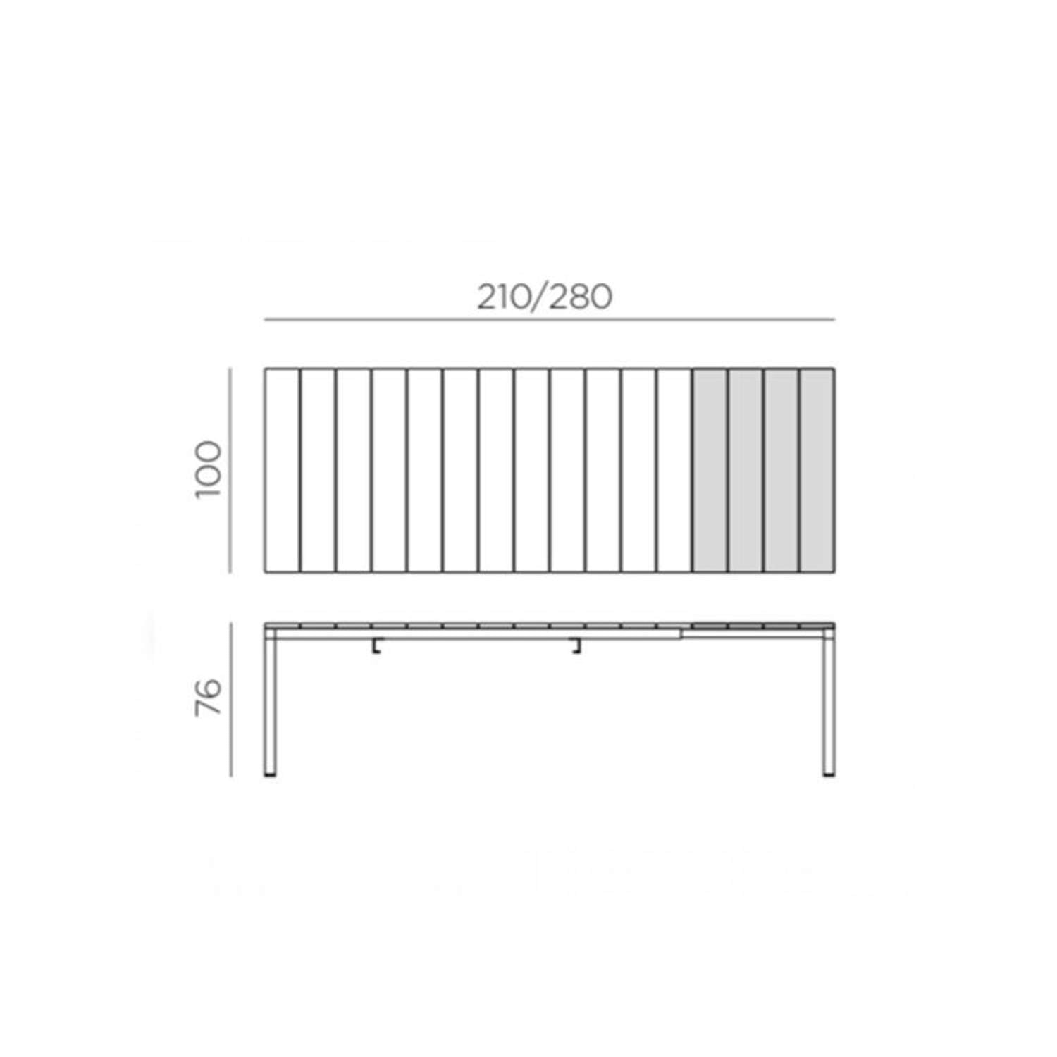 Mesa Rio 210 Tortora