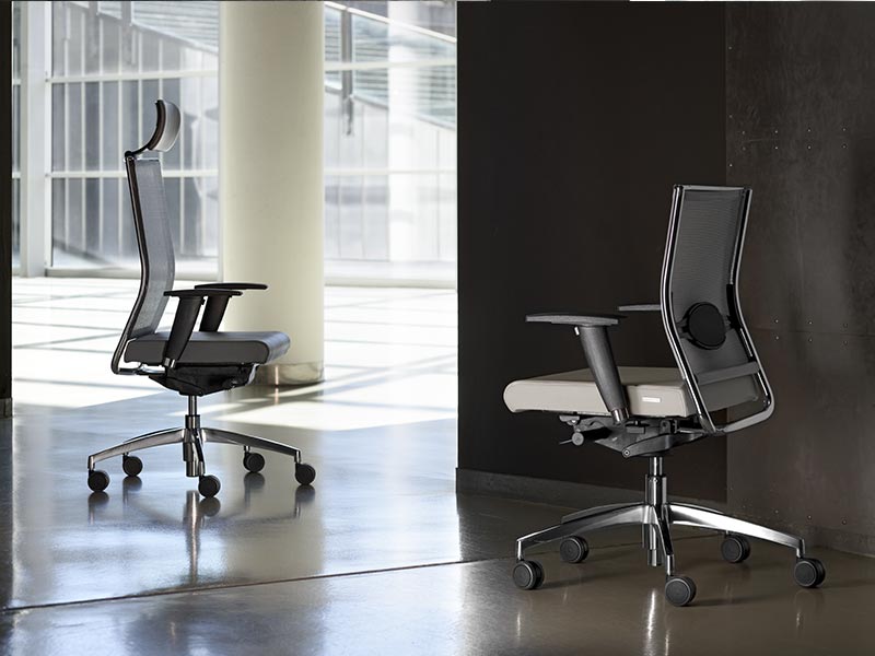 Silla Attiva Respaldo Malla Alto