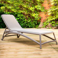 Reposera Atlántico Nardi Tortora vista lateral