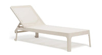 Reposera Plano Nardi Tortora reclinable en vista 45 grados