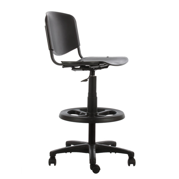 Silla cajero ISO plástica de fácil limpieza | VICCA