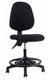 Silla Cajero Romy Negra con Espuma Inyectada