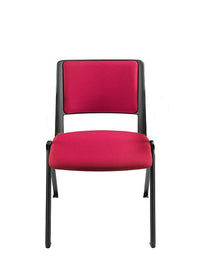 Silla de Visita Iso Revolution tapizada Vicca, vista lateral