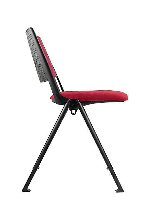 Silla de Visita Iso Revolution tapizada Vicca, vista frontal