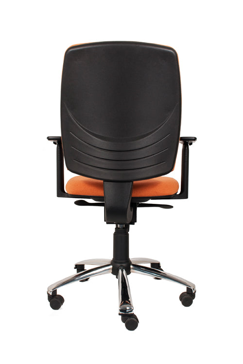 Silla Ejecutiva Italiana Drop Alta Tapizada Syncro