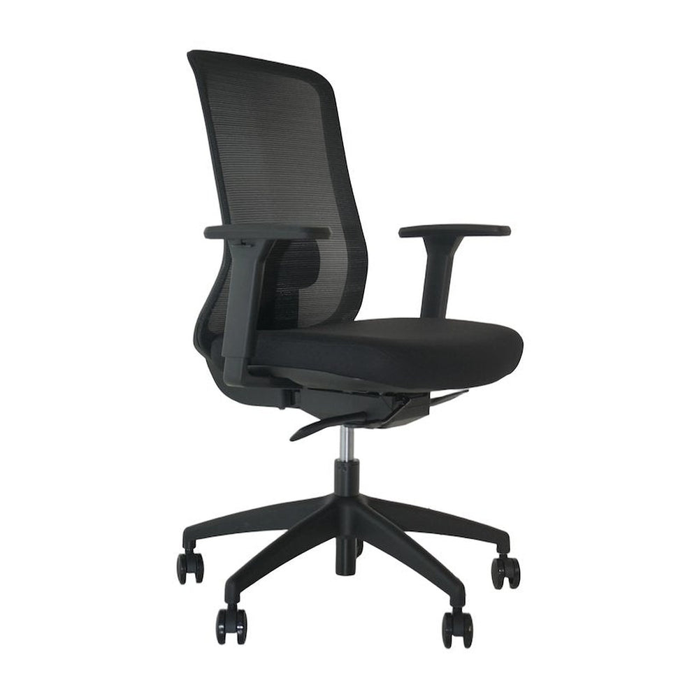Silla ejecutiva ergonómica Dalia con deslizador y brazos 3D | VICCA
