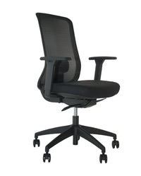 Silla ejecutiva ergonómica Dalia con deslizador y brazos 3D | VICCA