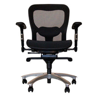 Silla Ejecutiva Ergonómica Panal Full Malla vista de frente