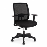 Silla ejecutiva Work Up sin cabecero en vista 45 grados