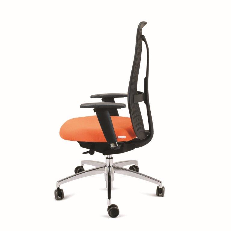 Silla Ejecutiva Italiana Flexa Base Negra