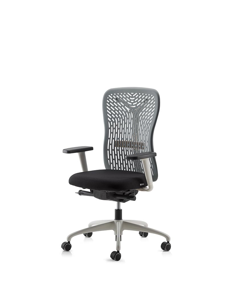 Silla Ejecutiva Italiana Flexa Base Blanca