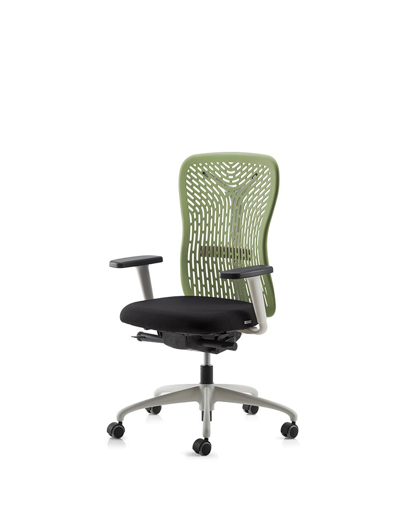 Silla Ejecutiva Italiana Flexa Base Blanca