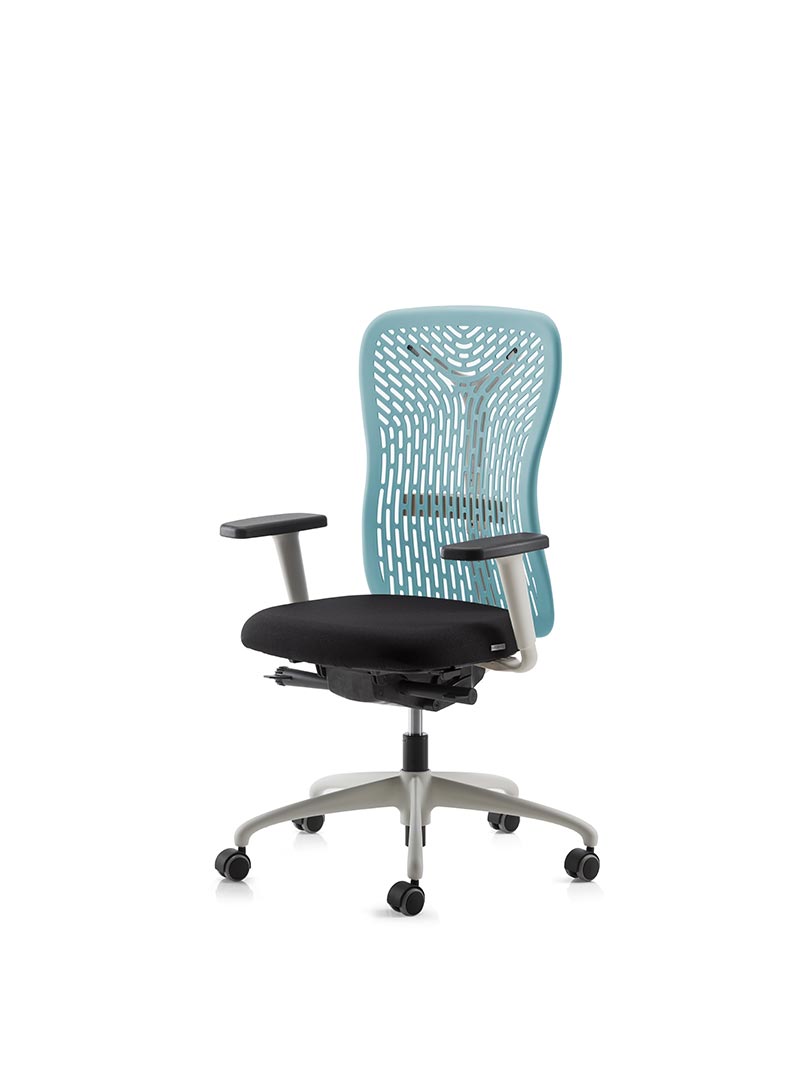 Silla Ejecutiva Italiana Flexa Base Blanca