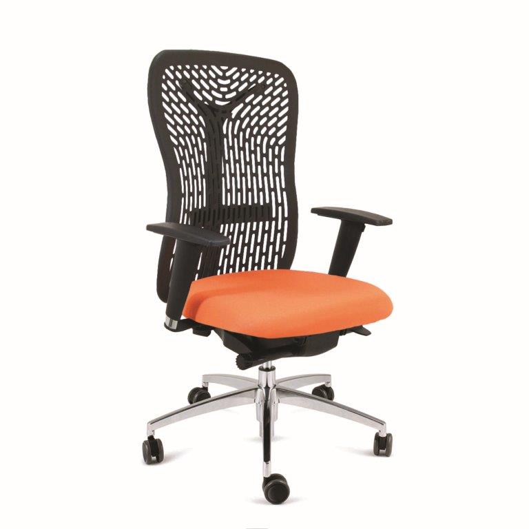 Silla Ejecutiva Italiana Flexa Base Negra