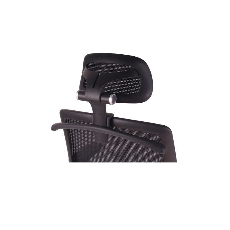Detalle del cabecero regulable de silla ejecutiva Work Up