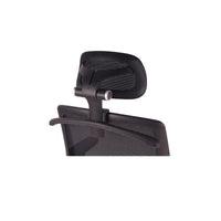 Detalle del cabecero regulable de silla ejecutiva Work Up