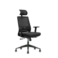 Silla Florencia con cabecero vista tres cuartos