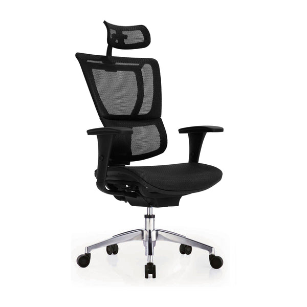 Silla ergonómica iOO Black Premium full malla | VICCA