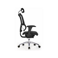 silla-ergonomica-ioo-black-full-malla vista lateral