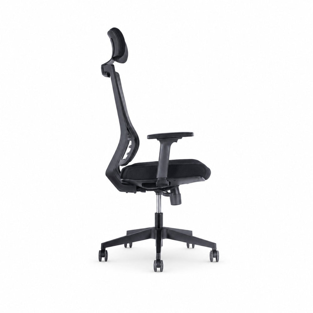 silla-ergonomica-oficina-goya de perfil