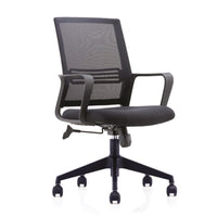 silla-escritorio-aria-malla-apoyo-lumbar vista frontal