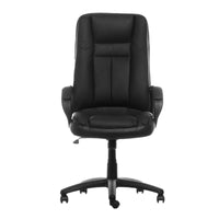 silla-gerencial-master-cuero-bufalo vista frontal