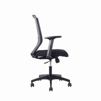 Silla ergonómica de oficina Gent, vista lateral