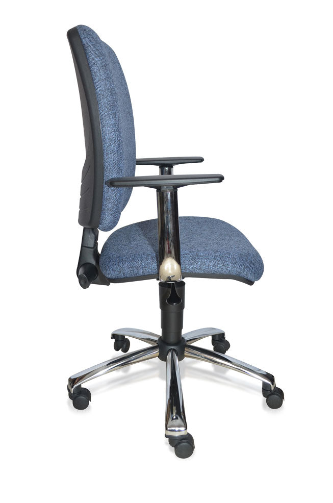 Silla Operativa Drop Alta Personalizable con Respaldo Alto