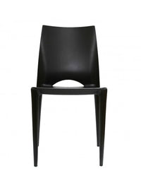 Silla Pismo de polipropileno color negro